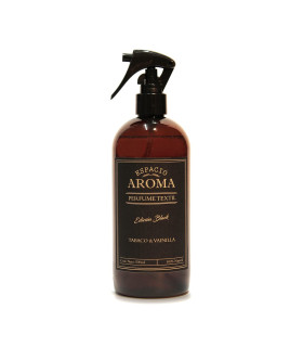 Aromatizador Textil 500 ml Línea Black Tabaco y Vainilla Espacio Aroma Aromatizador Textil 500 ml Línea Black Tabaco y Vainilla Espacio Aroma
