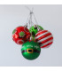 Set Completo de Adornos Xmas Elfo Verde x 100 Alparamis