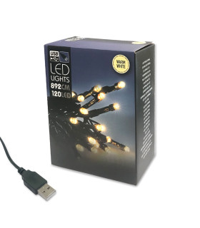120 Luces LED con puerto USB Cálida Alparamis 120 Luces LED con puerto USB Cálida Alparamis