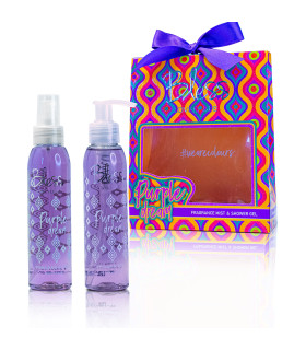 Dúo Purple Dream Body Splash y Shower Gel Bless