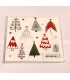 Servilletas 33 x 33 cm Fun Tree Red Xmas