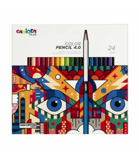 Lápices de Colores Carioca Plus 4.0 x 24 Lápices de Colores Carioca Plus 4.0 x 24