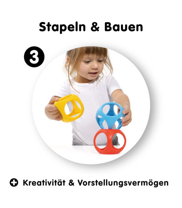 Juguete Oibo Moluk 3 piezas