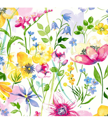 Servilletas 33 x 33 cm Flower Meadow