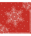 Servilletas 33 x 33 cm Snowflake Xmas