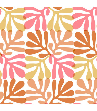 Servilletas 33 x 33 cm Coral Pattern Pink