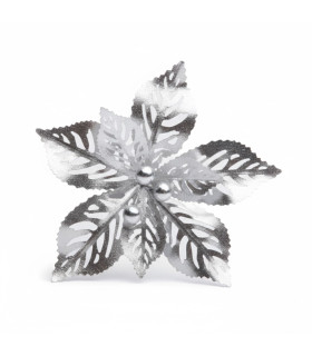 Adorno Estrella Federal Calada Plateada 15 cm Alparamis A24-4111 Adorno Estrella Federal Calada Plateada 15 cm Alparamis A24-4111