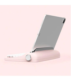 Teclado Vintage Bluetooth Pink Ibicraft Teclado Vintage Bluetooth Pink Ibicraft