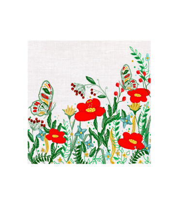 Servilletas 33 x 33 cm Poppies