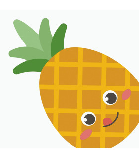 Servilletas 33 x 33 cm Troqueladas Silhouette Pineapple Servilletas 33 x 33 cm Troqueladas Silhouette Pineapple