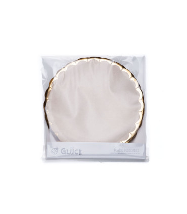 12 Paquetes de 8 Platos de Navidad Kraft