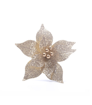 Adorno Estrella Federal Dorada 22 cm Alparamis A24-4056G