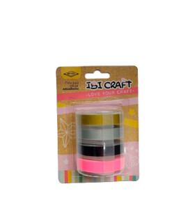 4 Cintas para Rotular Motex 9 mm x 3 m Especial Ibicraft 4 Cintas para Rotular Motex 9 mm x 3 m Especial Ibicraft