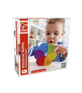 Sonajero Arcoiris de Madera Hape Sonajero Arcoiris de Madera Hape