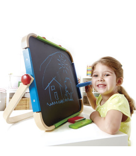 Pizarra de Dibujo Portátil para Chicos Hape Pizarra de Dibujo Portátil para Chicos Hape