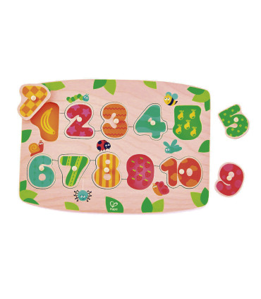 Rompecabezas de Números Hape Juego Didáctico