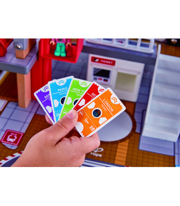 Estación de Tren de la Gran Ciudad de Juguete Hape