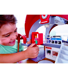 Estación de Tren de la Gran Ciudad de Juguete Hape Estación de Tren de la Gran Ciudad de Juguete Hape