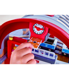 Estación de Tren de la Gran Ciudad de Juguete Hape Estación de Tren de la Gran Ciudad de Juguete Hape