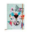 Cuaderno Talbot Llama Queen 14x21 cm