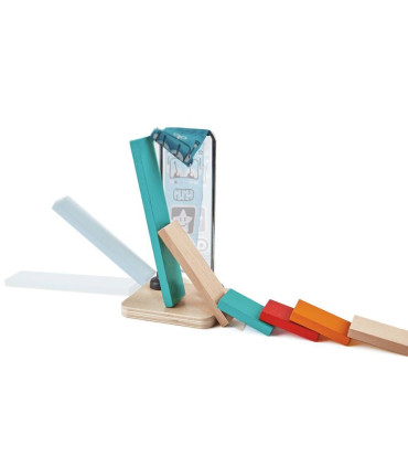 Juego de Dominó de Madera Martillo Poderoso Hape