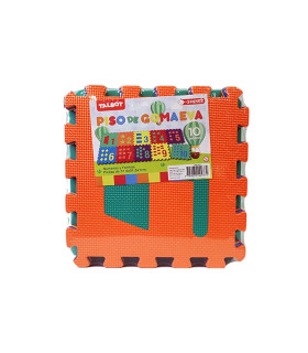 Piso de Goma Eva - Números y Formas 157 x 63 cm Piso de Goma Eva - Números y Formas 157 x 63 cm