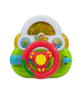 Mini Volante con Luz y Sonido de Juguete a Pilas Mini Volante con Luz y Sonido de Juguete a Pilas