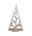 Adorno de Pino de Madera Calada 120 cm
