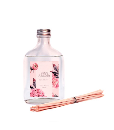 Difusor Ambiental 200 ml Línea Clásica Rosa Búlgara Espacio Aroma