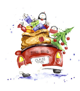 Servilletas 33 x 33 cm Xmas Drive Servilletas 33 x 33 cm Xmas Drive