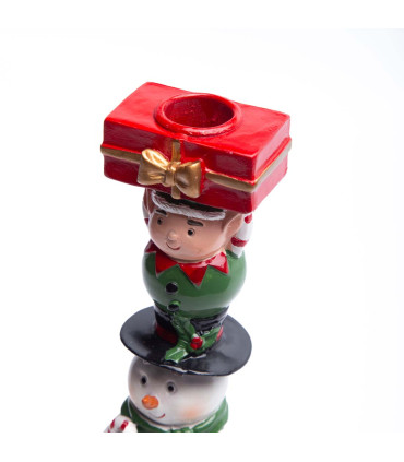 Portavela Navideño 31 cm Alparamis