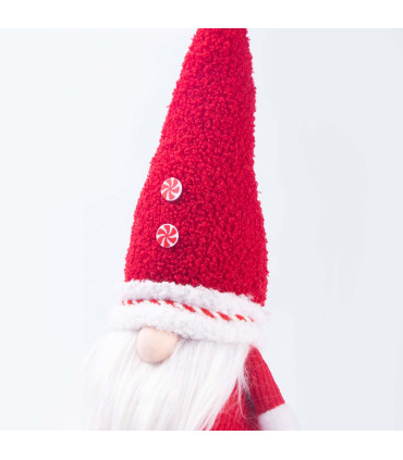 Adorno de Duende con Piernas Largas y Luz LED 48 cm Alparamis