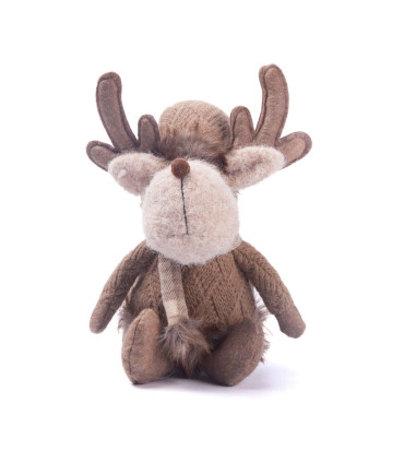 Adorno de Reno con Bufanda 40 cm Alparamis