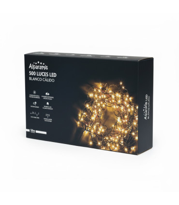 Guirnalda LED 500 Luces Cálidas Alparamis