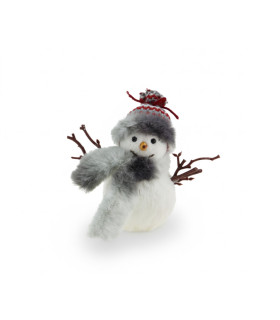 Adorno Muñeco de Nieve 14x15 cm Alparamis