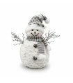 Adorno Muñeco de Nieve 30x38 cm Alparamis