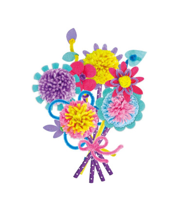 Kit de Costura Pom Pom Flower Bouquet Avenir