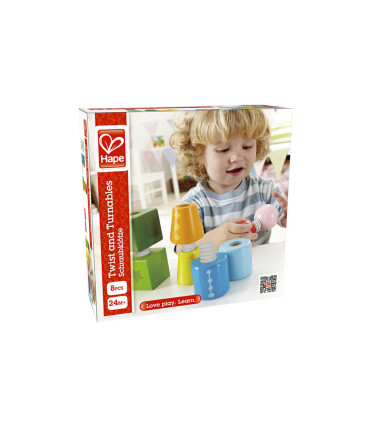 Juego de Enroscar y Girar Hape Juguete de Madera