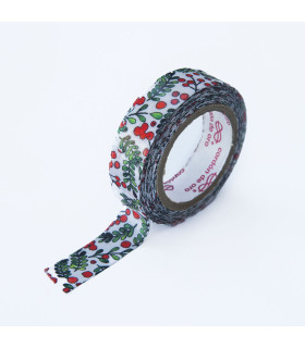 Cinta Fun Tape Picks Verde y Rojo 1.5 cm x 5 metros