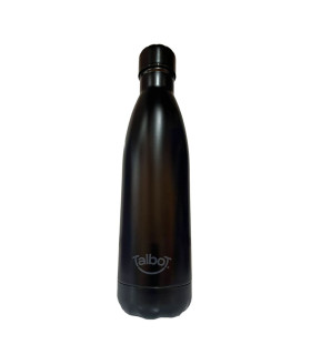 Botella Térmica de Acero Urban Negra 500 ml Talbot Botella Térmica de Acero Urban Negra 500 ml Talbot
