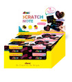 Scratch Note Block 12 Pz en 2 Diseños con Exhibidor Avenir