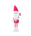 Adorno de Santa con Candy Piernas Extensibles 63 cm Alparamis