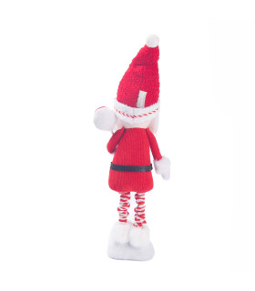 Adorno de Santa con Candy Piernas Extensibles 63 cm Alparamis Adorno de Santa con Candy Piernas Extensibles 63 cm Alparamis