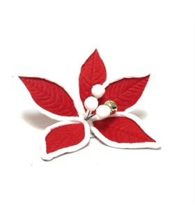 Adorno Estrella Federal Roja 22 cm Alparamis A24-3808R