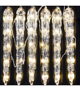 6 Luces Estalactita de Hielo Alparamis