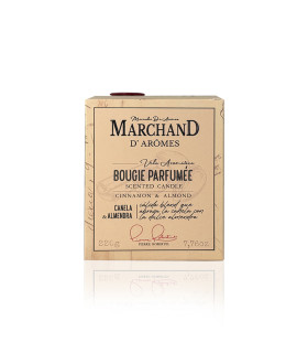 Vela Aromática Marchand D Aromes Canela y Almendra 220 g