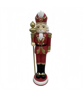 Adorno de Navidad Cascanueces con Luz LED 157 cm Alparamis