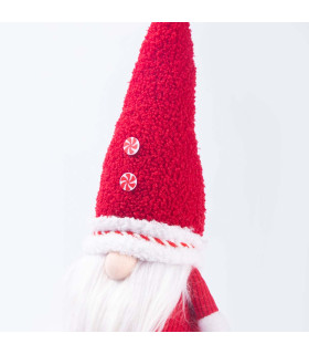 Adorno de Duende con Piernas Largas y Luz LED 48 cm Alparamis