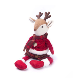 Adorno de Reno con Shorts 50 cm Alparamis