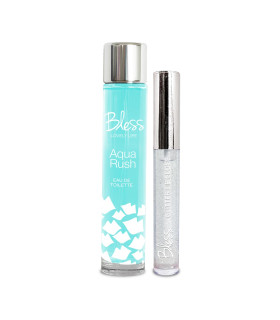 Set Eau de Toilette y Lip Gloss Aqua Rush Bless